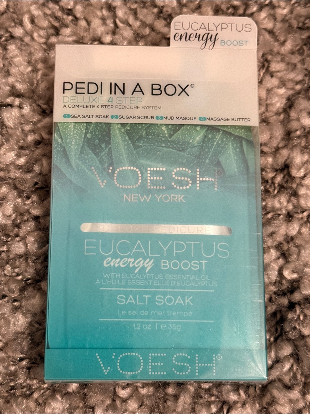 Voesh Pedi In A Box ‘Eucalyptus Energy Boost’ Deluxe Salt Soak